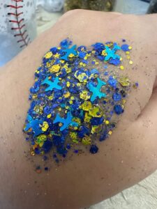 lake castle face & body glitter