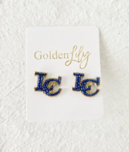 lake castle beaded earrings
